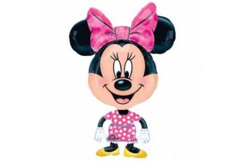 Large-Headed Minnie Mouse Airwalker Balloon